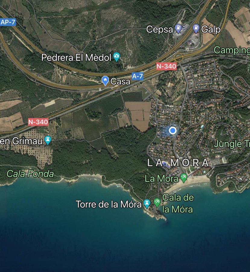 Casa Con Gran Jardin Cerca De La Playa - Baix Villa Tarragona Bagian luar foto
